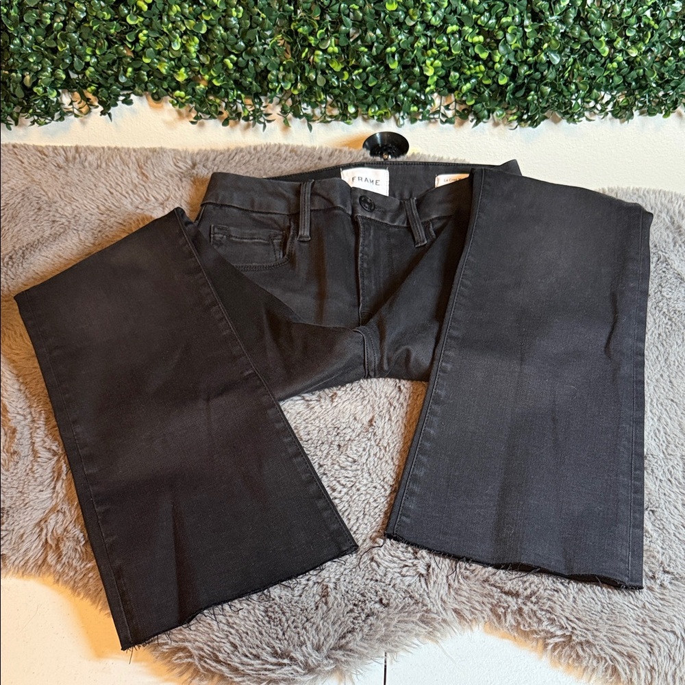 Frame Le Crop Mini Bootcut Jeans Size 26 - Picture 4 of 6